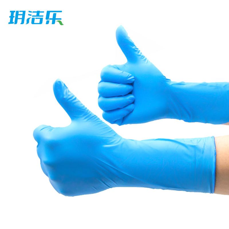 玥洁乐 手套 蓝色 盒高清大图