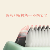 babycare新生婴儿理发器家用童宝宝剃头刀充电式防水电推剪 姬雪白 6200