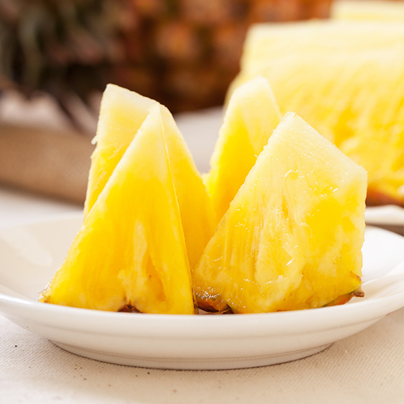 陈小四水果 海南金钻凤梨 约5斤 2-3个左右 新鲜水果 生鲜水果 其他报