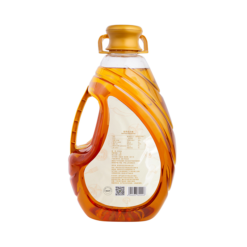 万家泉烘焙原榨花生油5L