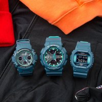 卡西欧(CASIO) 手表男 G-SHOCK系列日韩品牌防水运动个性手百搭时尚男士石英腕表GA-100