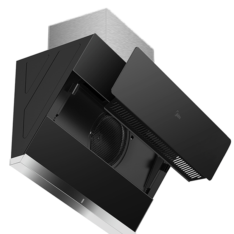 美的(Midea)- CXW-280-J25 油烟机 爆炒大吸力 侧吸抽油烟20机 家用吸油烟机