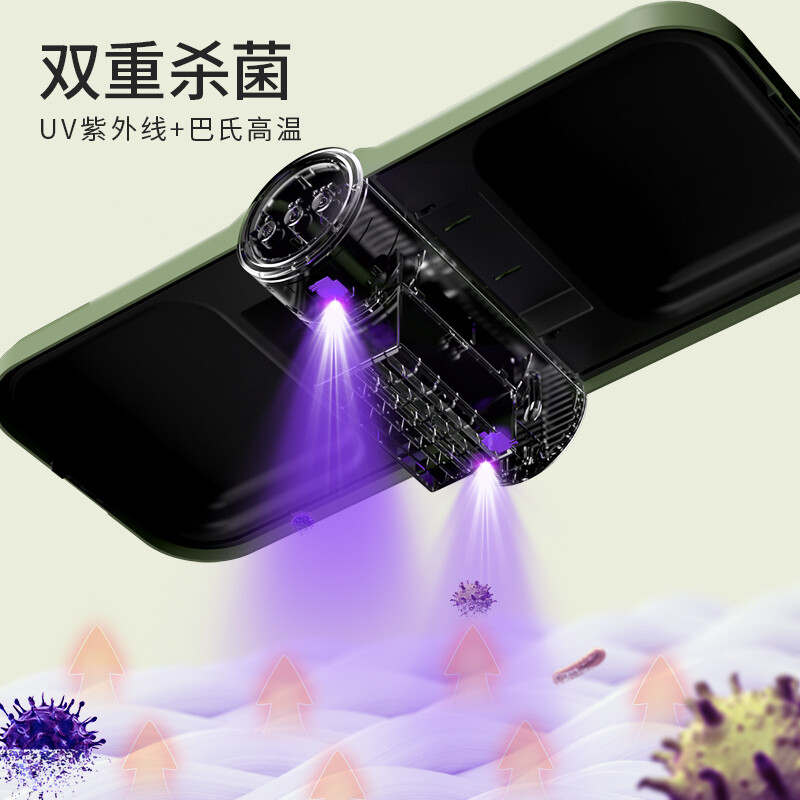 柯乐希烘干机家用干衣机内衣消毒机小型可折叠便携烘衣机烘干衣柜可挂式干衣器迷你旅行神器干衣盒KW-GYQ04高清大图