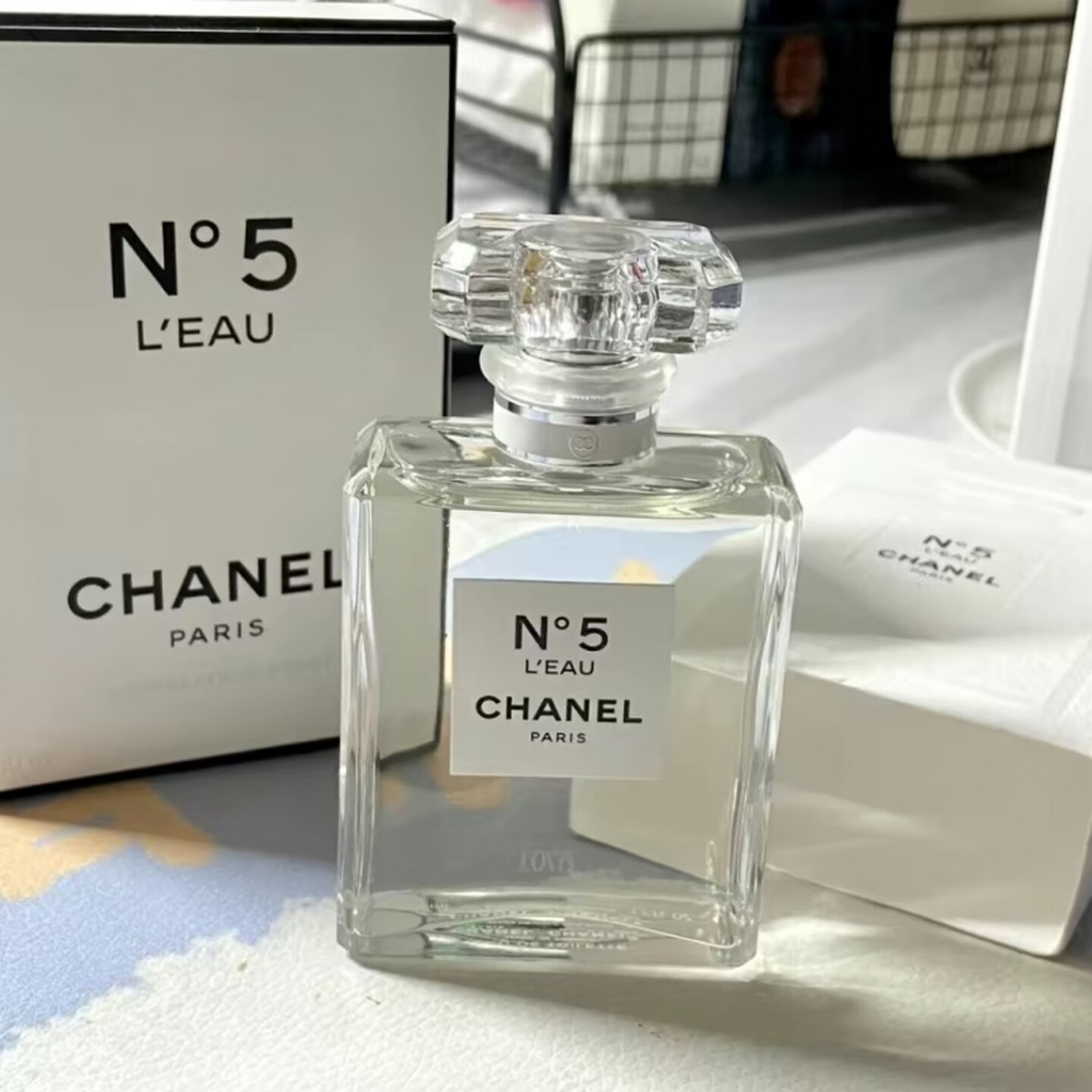 香奈儿(CHANEL)5号香水女士 五号N°5香水(经典款)持久香氛 5号香水 淡香50ml高清大图