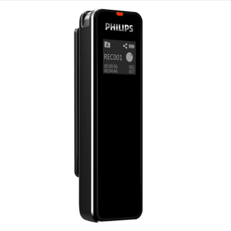 飞利浦(PHILIPS)录音笔 VTR5102 会议 学习记录 智能数字降噪录音笔