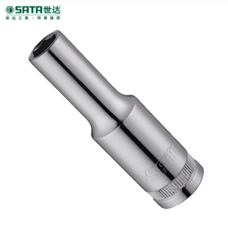 世达（SATA） 12.5mm系列6角公制长套筒32mm 13417