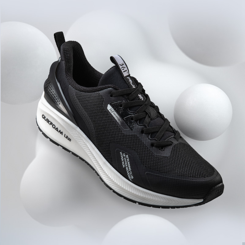 [风屏]361°男鞋运动鞋2022新款休闲鞋子轻便跑鞋Q弹减震跑步鞋男高清大图