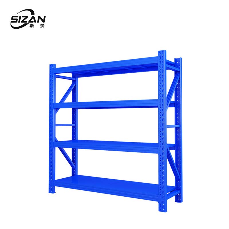 斯赞 货架置物架承重800kg/层 200*60*200cm*4层/组高清大图