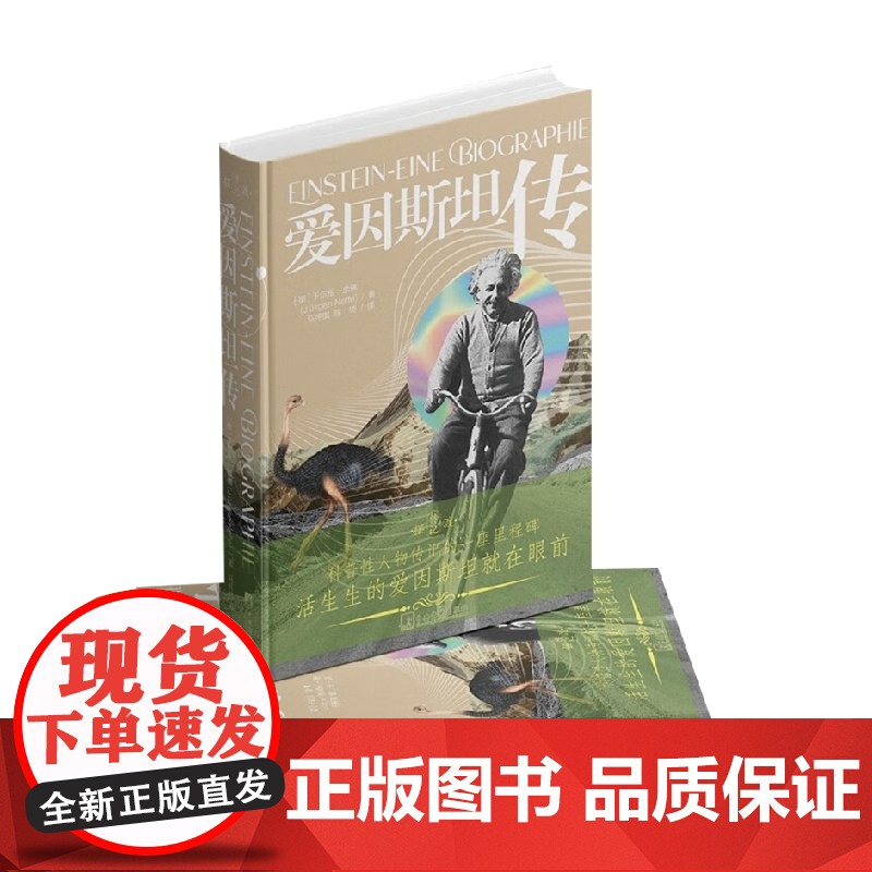 爱因斯坦传 2023版 于尔根·奈佛 著 传记高清大图