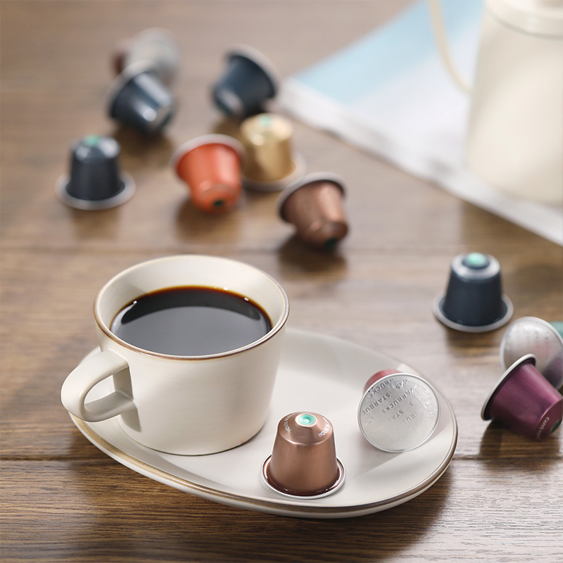 星巴克胶囊咖啡 意式浓缩10粒装 兼容Nespresso咖啡机