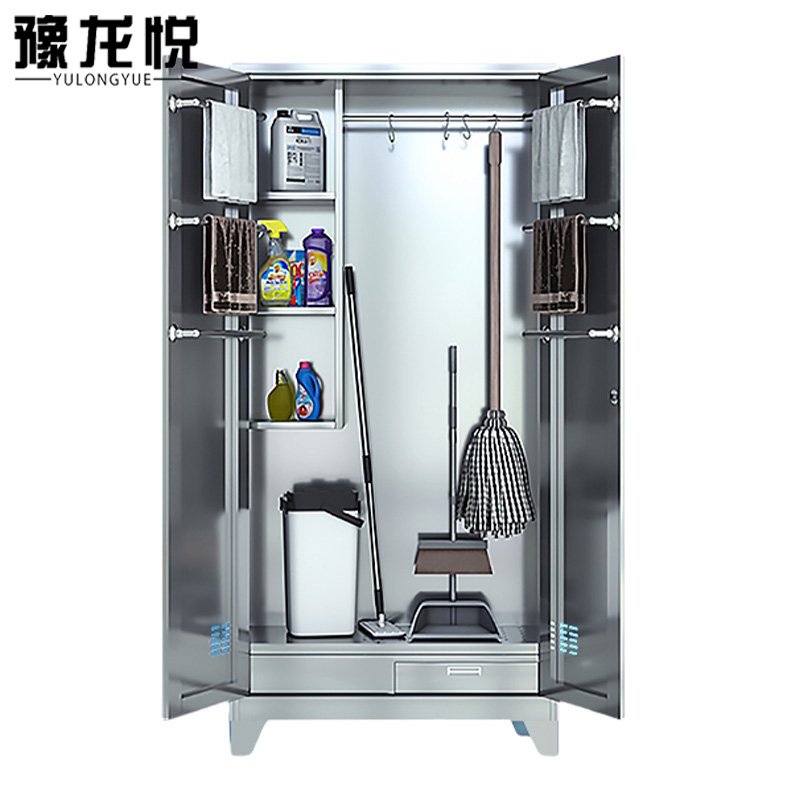豫龙悦不锈钢清洁柜高清大图