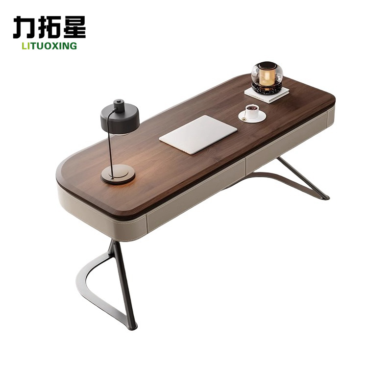 力拓星 办公电脑桌 160cm 张高清大图