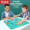 真智力筑路迷宫轨道桌游回力小车闯关游戏逻辑思维训练宝宝益智玩具亲子 配2车6球深蓝(自用) 118关