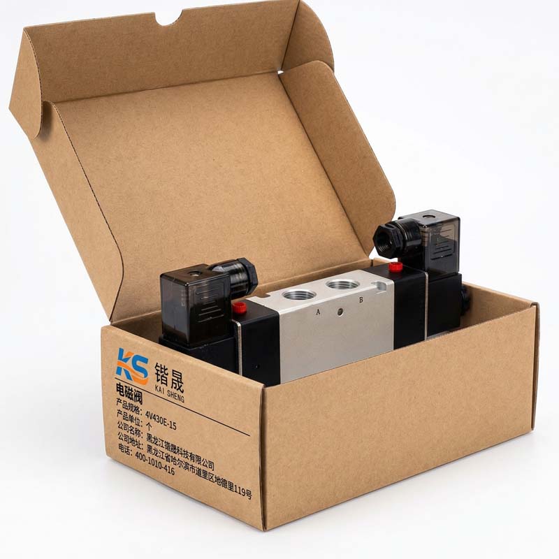 锴晟 电磁阀 4V430E-15 个高清大图