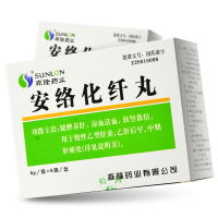 森隆 安络化纤丸(浓缩丸) 6g*6袋/盒 丸剂森隆药业安络化千丸安络化仟丸安洛化纤丸正品