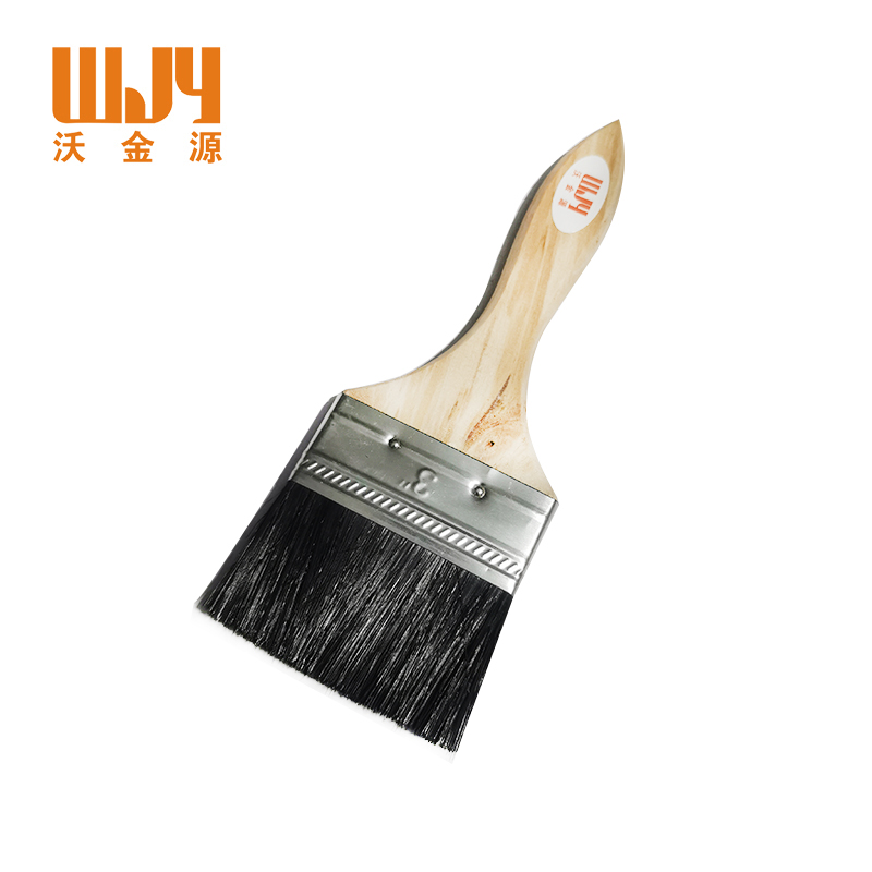沃金源 黑鬃毛刷3寸 把高清大图