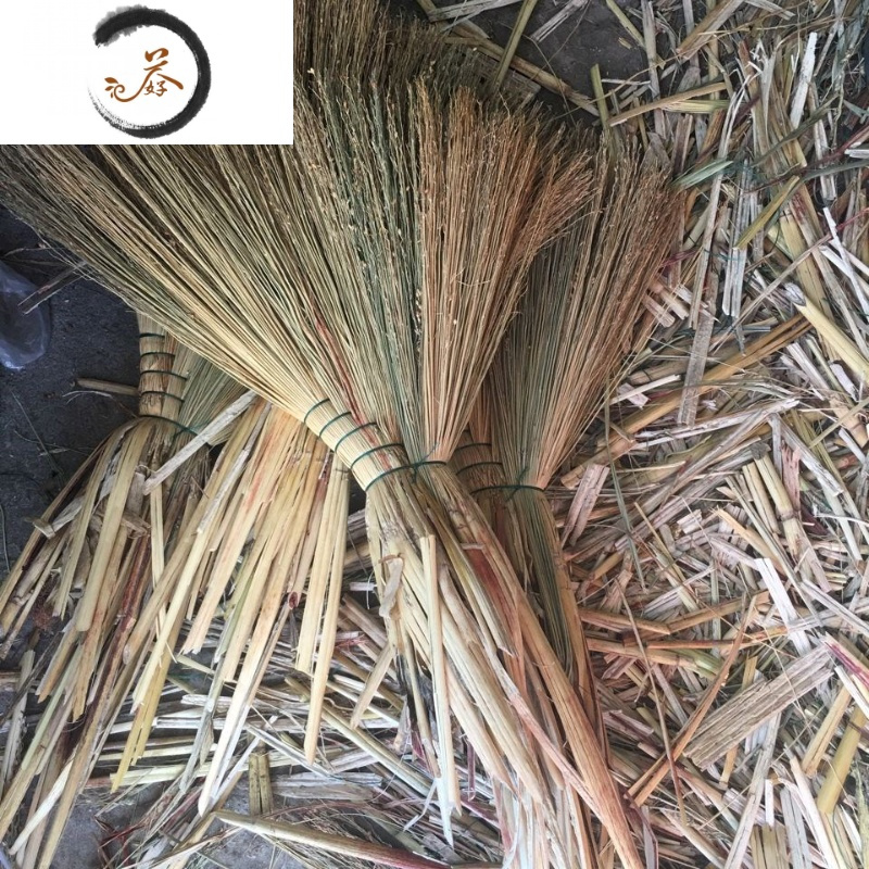 HAOYANGDAO扫帚 家用 扫帚农村金丝高粱苗手工制作老式扫把室内清洁苕帚不沾