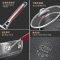康巴赫(KBH)德系蜂窝316双面屏28cm煎炒两用锅JCG28A1 28cm