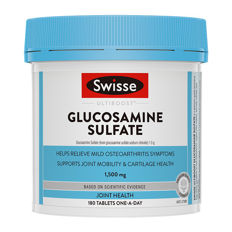 [关节救星]Swisse斯维诗 葡萄糖胺片 180片/瓶 关节片 膳食营养补充剂[新老包装随机发]高清大图