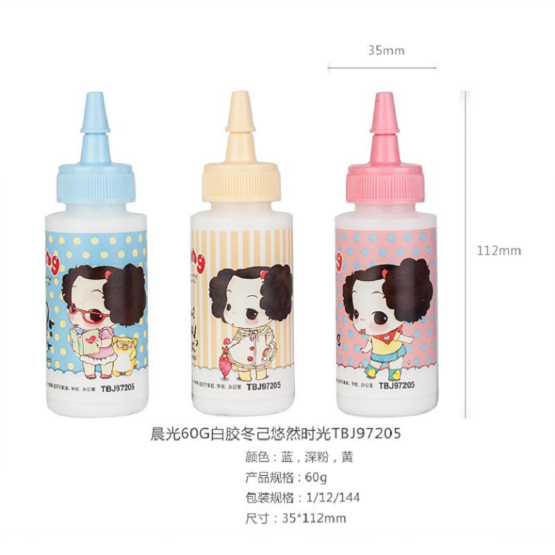 晨光(M&G) 60G 12个/盒 冬己悠然时光 白胶 TBJ97205 (单位:盒)