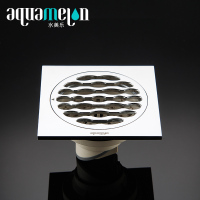 水美乐aquamelon 气吞山河款精铜加厚防臭防虫大排量淋浴洗衣机地漏三件套 阳台浴室厨房地漏三件套