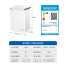 海尔(Haier)100L深冷-30℃低霜节能冷柜 150h断电保护 3D逆循环速冷BC/BD-100GHW9D