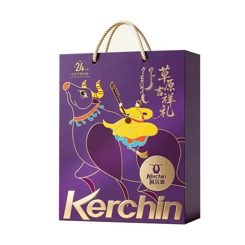 科尔沁(Kerchin) 牛肉盛宴礼盒 550g高清大图