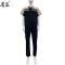 鹰盈 夏季套装工作服 YY0295 套