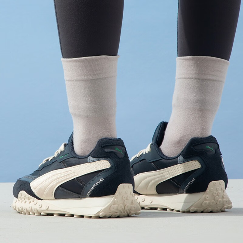 彪马彪马(PUMA)男鞋女鞋2023新款运动鞋休闲鞋393151 39315103深灰色+米白色 40