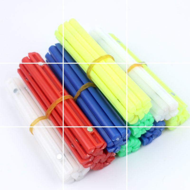 小学教具数学磁性上册磁铁幼儿园小学数数棒一年级教具数学小棒 100根橙色高清大图