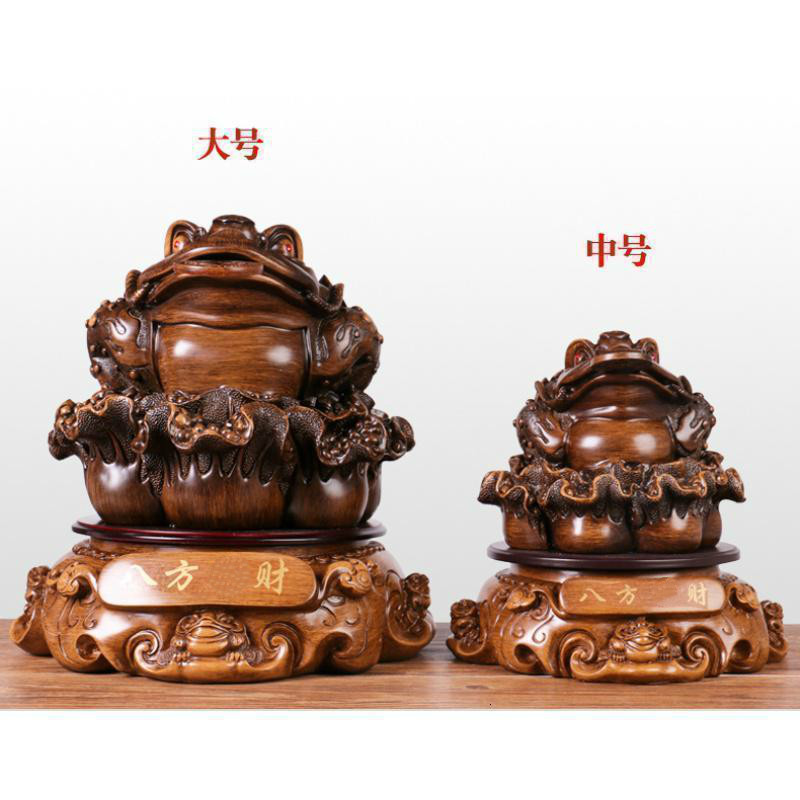 美帮汇大号三足金蟾工艺品蟾蜍摆件店铺开业礼品客厅玄关乔迁高清大图