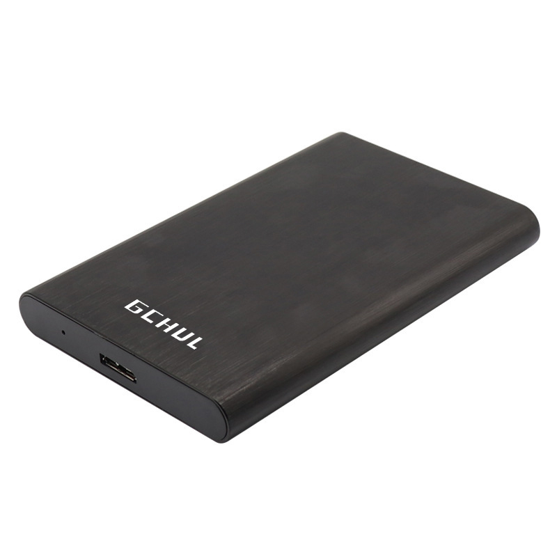 杰储(GCHUL)T1000 2T USB3.0 2.5英寸 移动硬盘 (计价单位:个) 磨砂黑色高清大图
