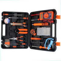 鑫虎威 家用多功能车载工具箱电工五金手动工具包套装家用工具箱综合维修组套