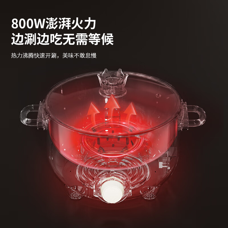 HYUNDAI多功能锅 电热锅2.5L JZ-22A高清大图
