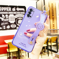 沃科瑞 OPPO Reno5 Pro手机壳Reno5电镀腕带软壳Reno5pro保护壳reno 5保护套pro保护壳送膜