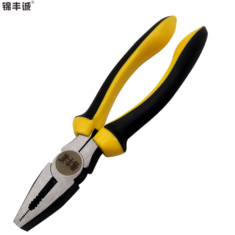 锦丰诚 工业级钢丝钳手钳子老虎钳工具钳省力钳 200mm/把高清大图