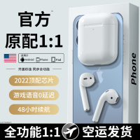 苹果蓝牙耳机真无线适用iPhone12正品13promax双耳2021年新款原装二代华强北11pro超长xr续航8p女7