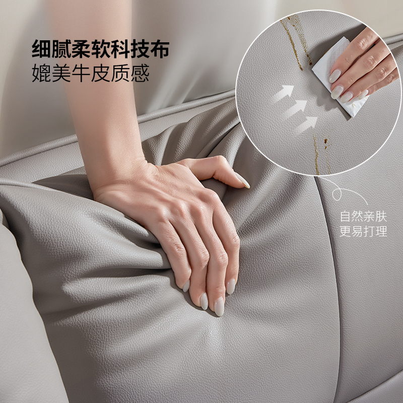 芝華仕(CHEERS)芝华仕床 双人布艺软床1.8米高箱储物床卧室家具主卧婚床 C074