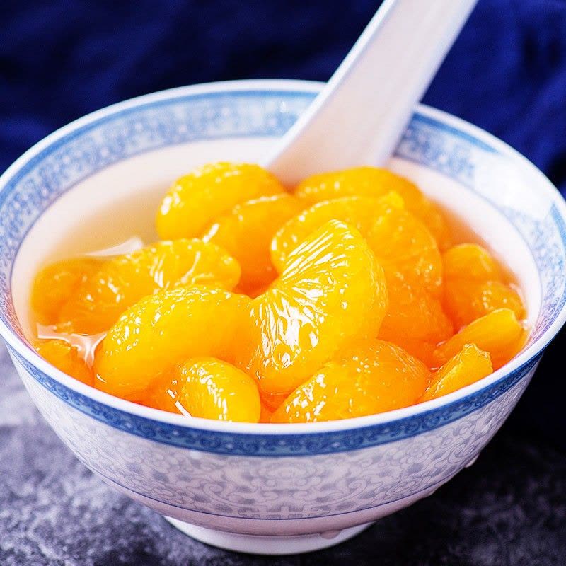 [中华特色]徐州馆 新鲜糖水橘子罐头 水果桔子罐头 425gx1罐 MS图片