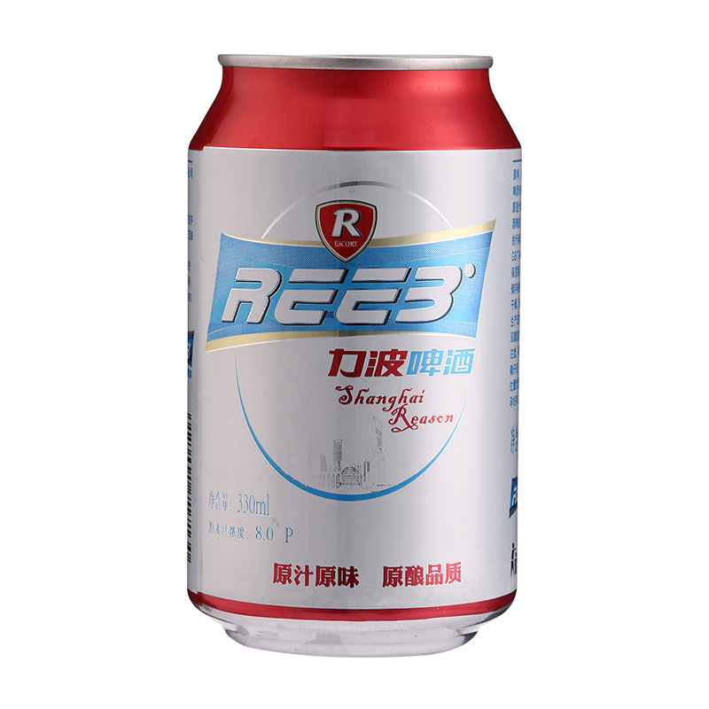 力波 8度330ML*6*4罐啤 (24罐整箱)该价格仅供整箱订货