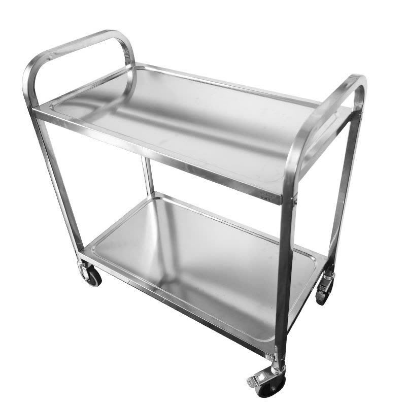 金迪乐不锈钢厨房移动收送餐车图片