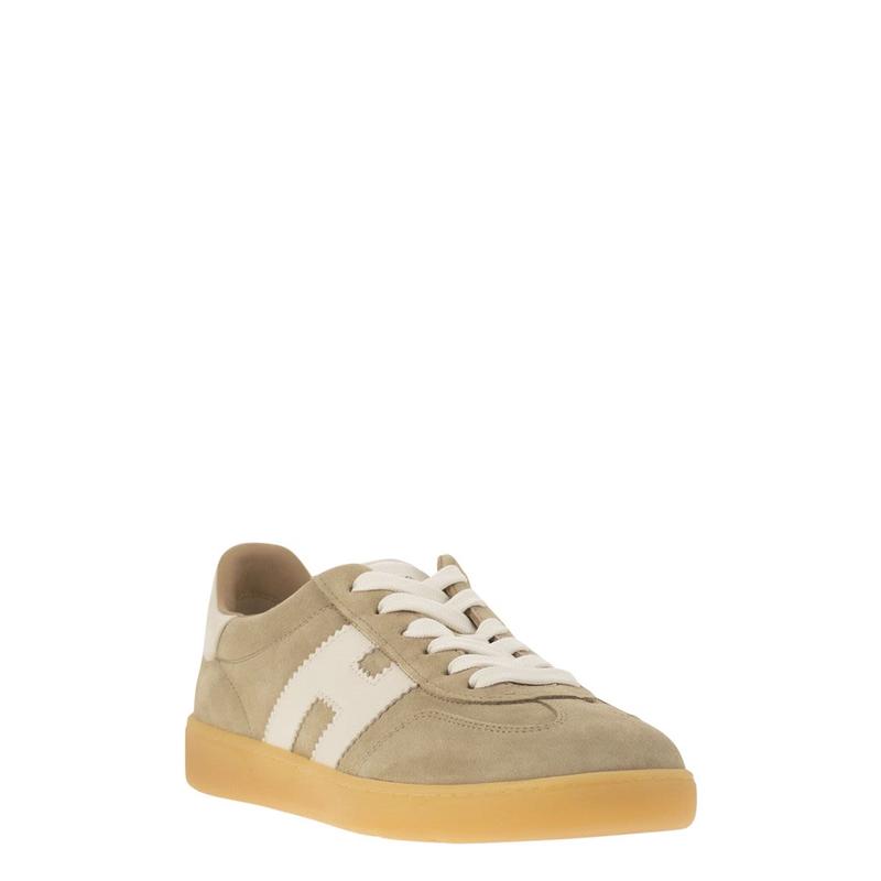 霍根(Hogan)男款复古跑鞋麂皮拼接休闲运动鞋舒适缓震耐磨户外鞋高清大图