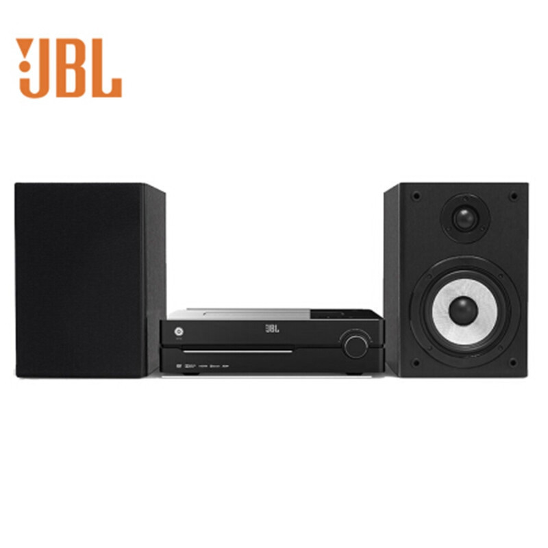 JBL MS712 音响 音箱 迷你音响 CD机DVD机蓝牙音响 迷你组合音响 桌面音响 闹钟USB 2.0声道 黑色