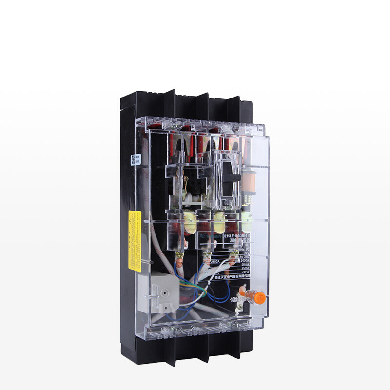 天正电气DZ15LE-100 5KA 热磁式100A 4P 手动固定式 380V 01020010286 塑壳漏电断路器