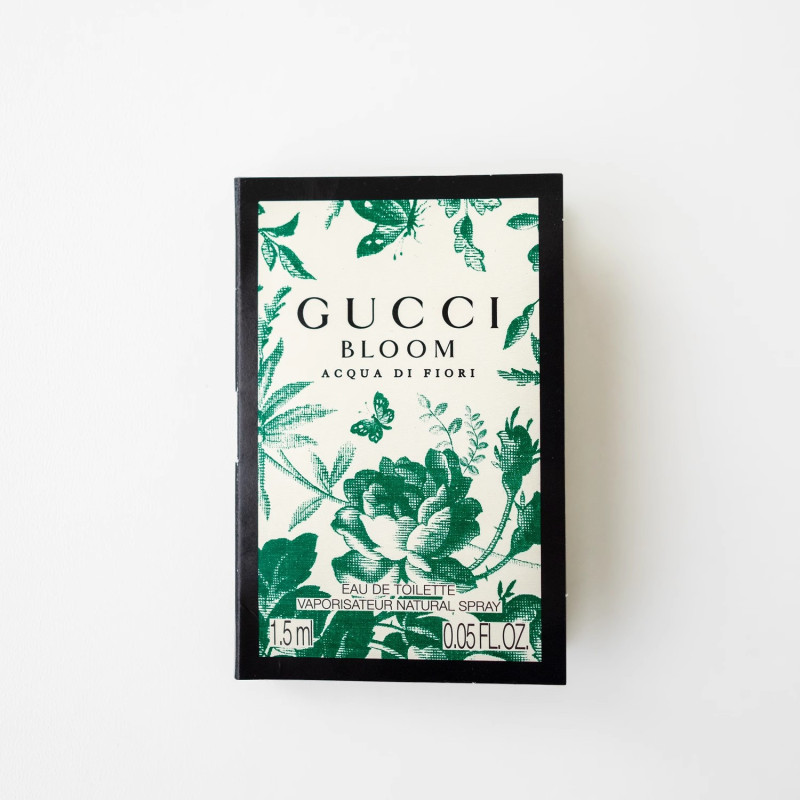 古驰(GUCCI)花悦绿意女士淡香水BLOOM茉莉香调 1.5ml 试管香水