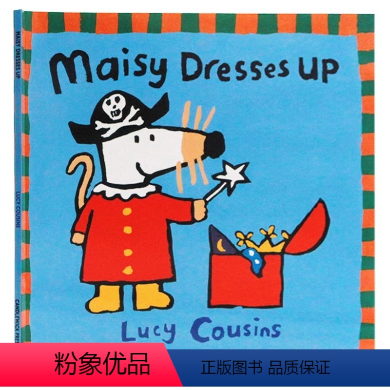 [正版]英文原版绘本 Maisy Dresses Up 小鼠波波神奇化装 儿童生活场景体验性格行为养成 平装图画书Lu