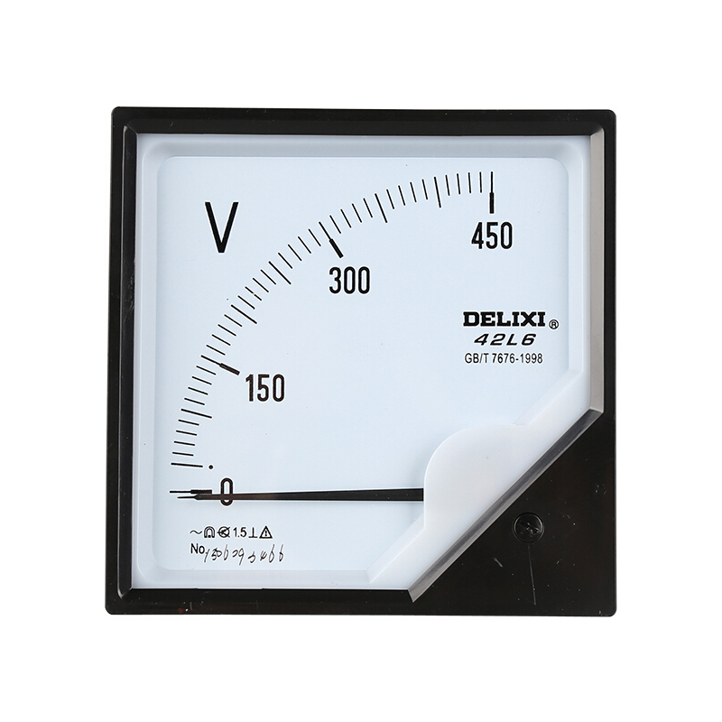 DELIXI/德力西 42L6系列安装式指针仪表 42L6 电压表 660V/100V 1个