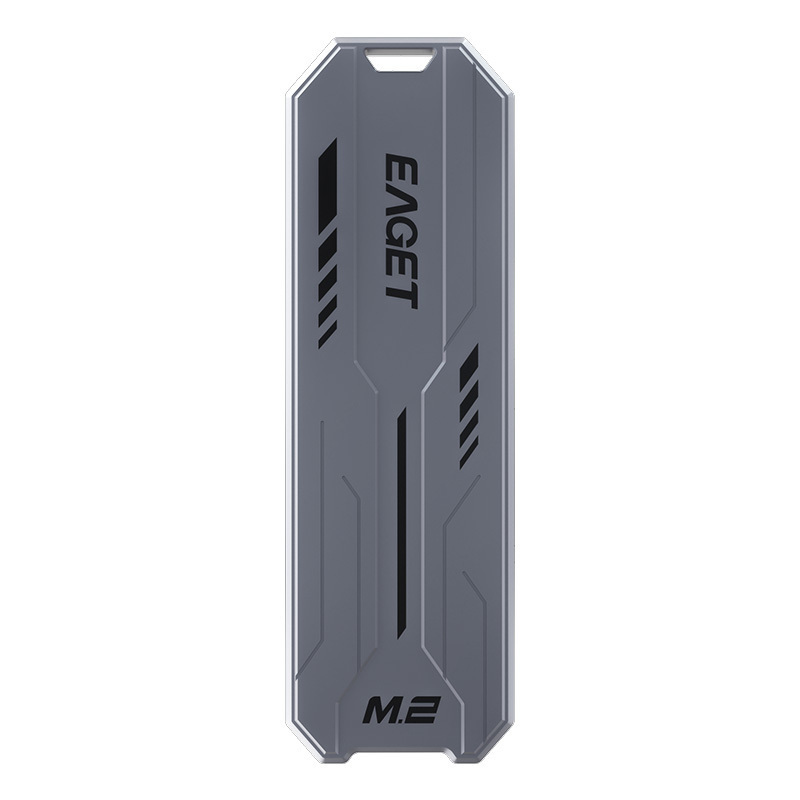 忆捷(Eaget)M.2移动固态硬盘(PSSD)HM05 Type-C USB3.2高速传输CNC全金属款256G