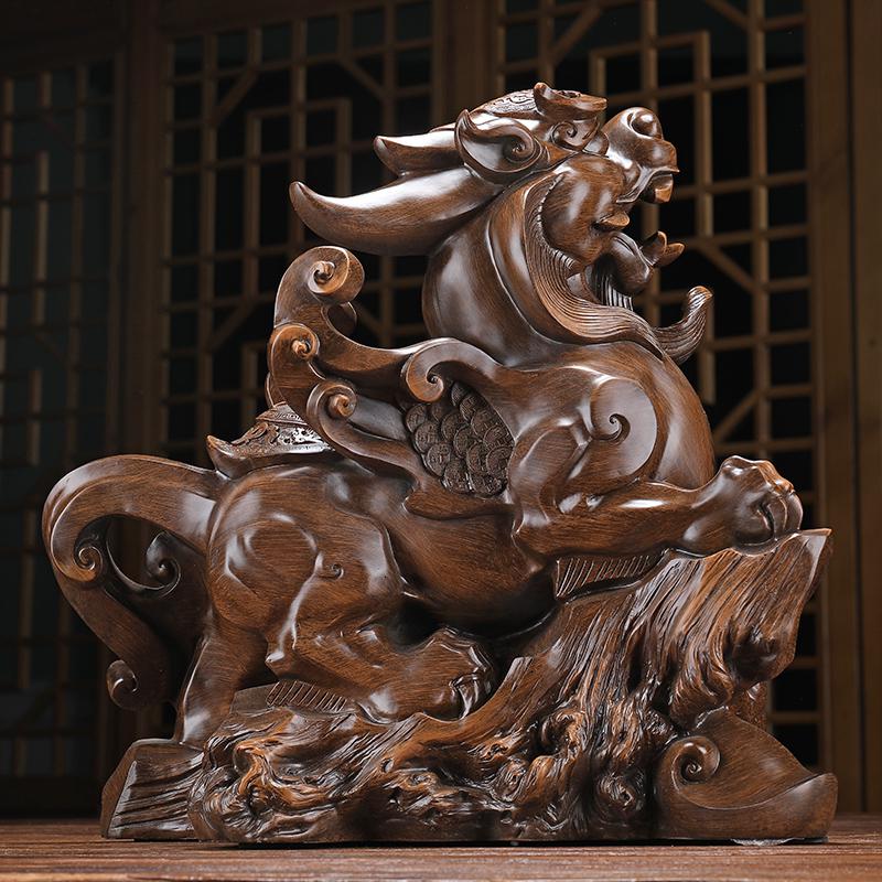 家柏饰(CORATED)貔貅工艺品摆件大号皮丘 店铺公司开业礼品 收银台前台装饰品高清大图