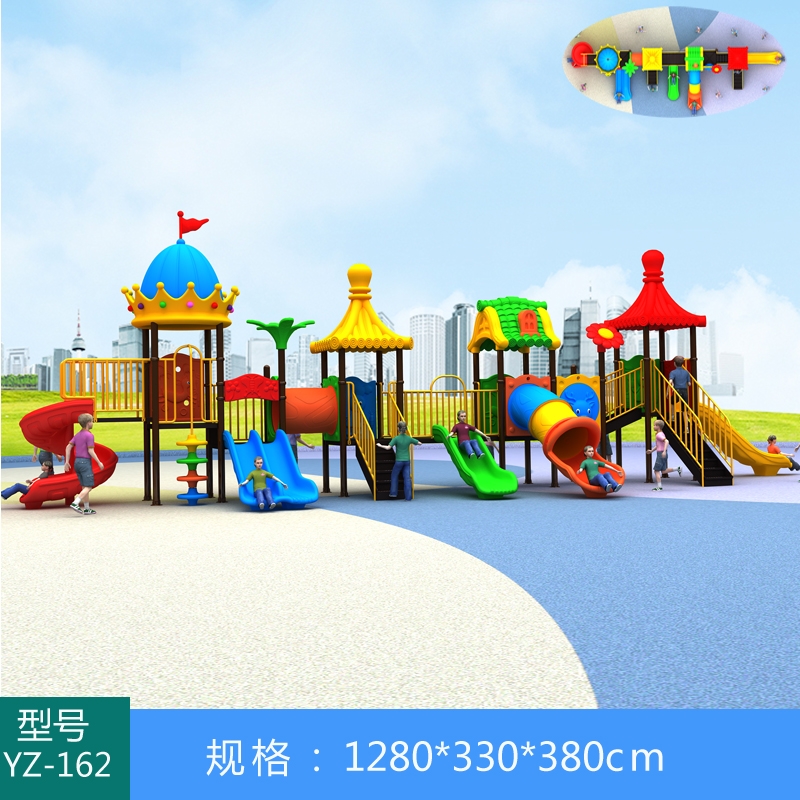 一禾亼物儿童滑滑梯YZ-162(89mm管)(7天内发货,缺货15天发货)高清大图